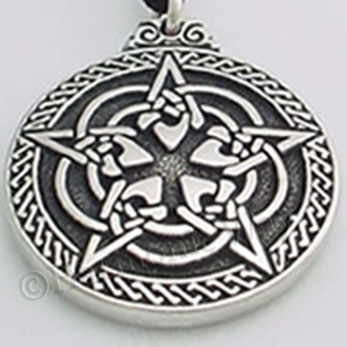 CELTIC PENTAGRAM Necklace Wicca Wiccan PENTACLE Pendant