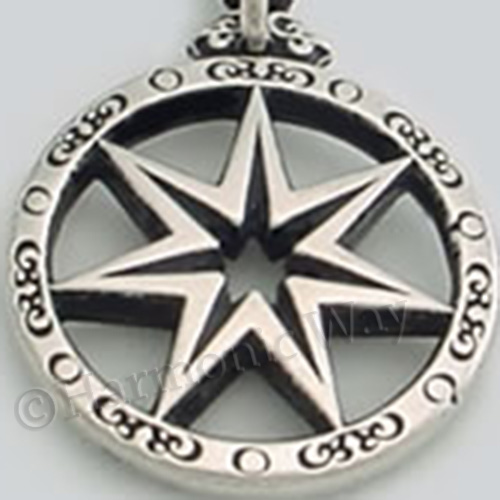 FAERIE STAR "ELVEN" Pendant 7 Pointed Septagram ~Fairy~