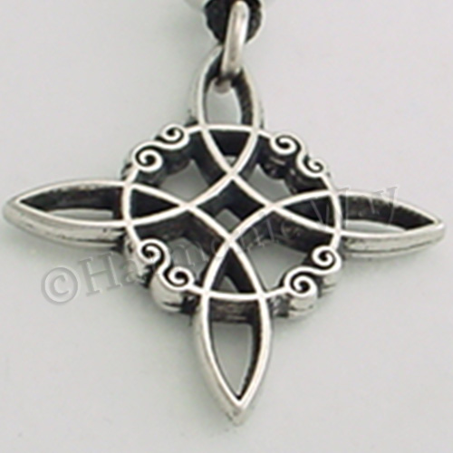 WITCHS PROTECTION KNOT Pendant Wicca Wiccan Necklace